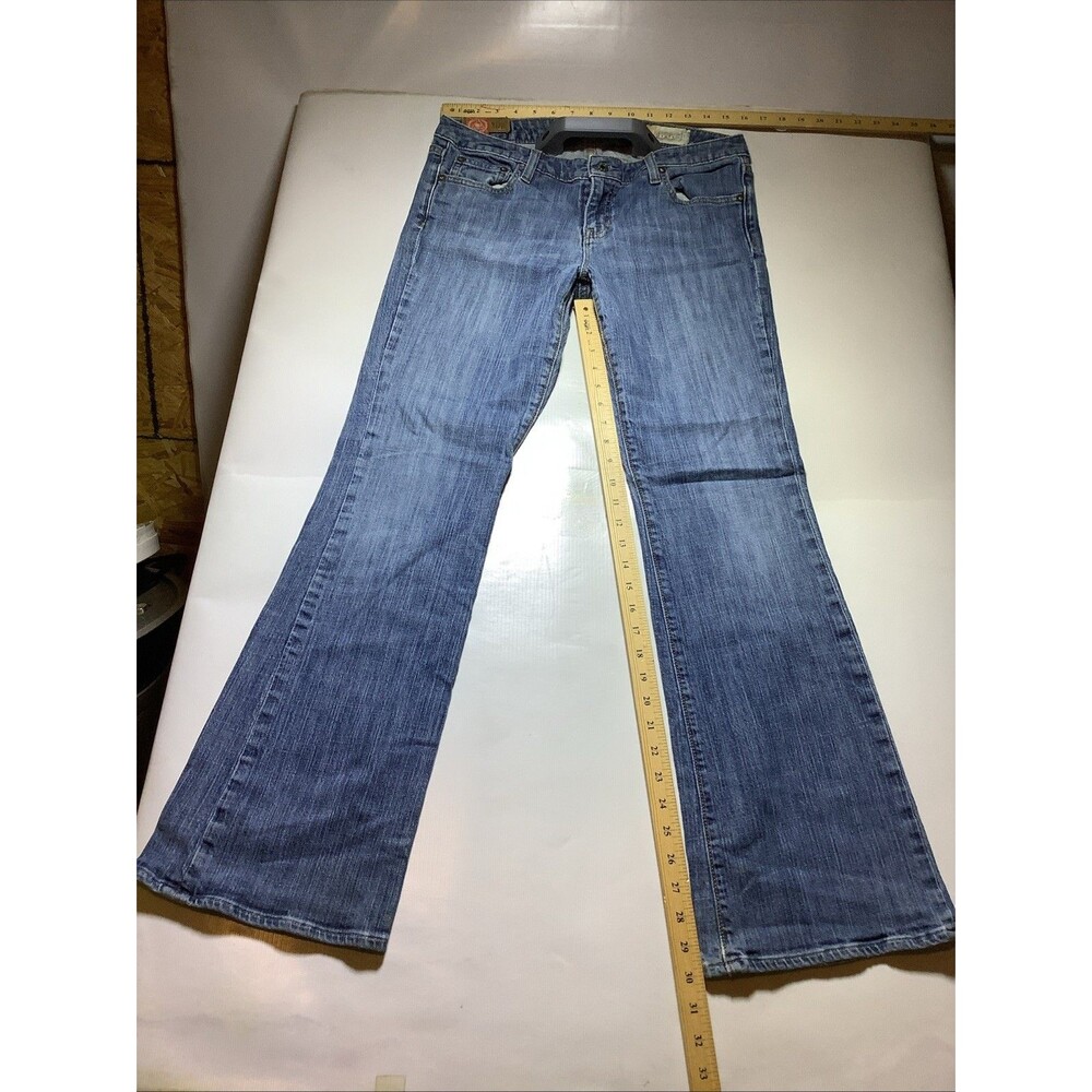 Gap 1969 Women Size 10R 5 Pocket Blue Flare Jeans